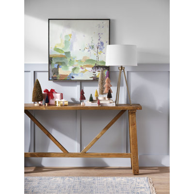 Bentwood 59'' Solid Wood Console Table