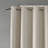 Printed Heathered Blackout Grommet Top Curtain Panel-102559855-102559861