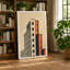 Modernist Structure Art Deco - Wrapped Canvas-1336926285-1336926295