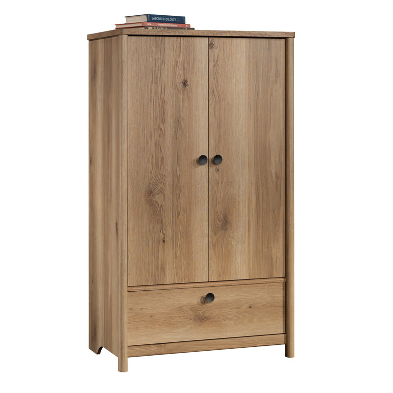 Armoire, finition brune