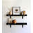 Arriyanah 2 Piece Solid Wood Bracket Shelf-1809642006-1809642072
