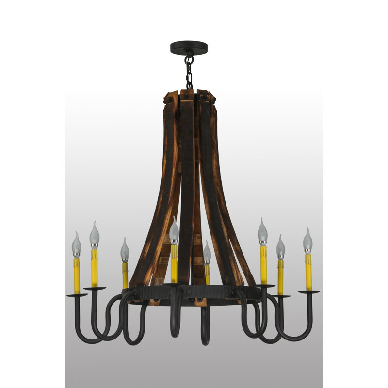 Damascus 8 - Light Chandelier