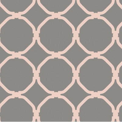 Chic Circles Peel & Stick Geometric Roll