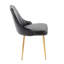 Chaise d'appoint rembourrée en velours Stanca-79064784-79064785