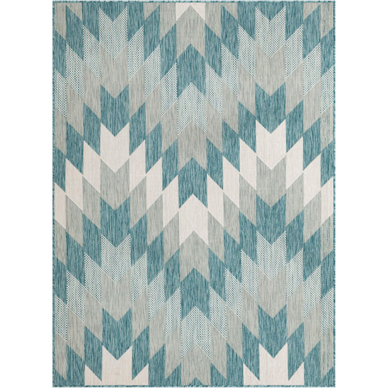 Tapis Aucun Nykeia, Rectangle 5 pi 3 po x 7 pi 1 po