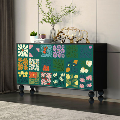 Retro French entrance cabinet