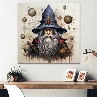 Schéma gnome I, impression sur toile