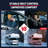 12V 8KW Integrated Parking Diesel Air Heater – Portable All-in-One with Remote Control and LCD Monitor