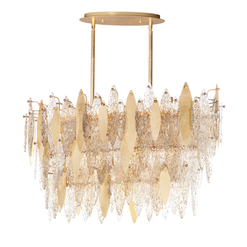 Aurick 18 - Light Dimmable Tiered Chandelier