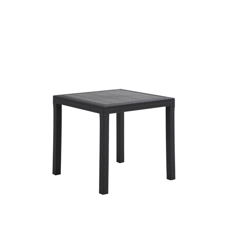 Tavolo Quadrato DALLAS Anthracite