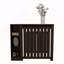 Armoire pour radiateur, 3 tablettes, wengé noir-130378143
