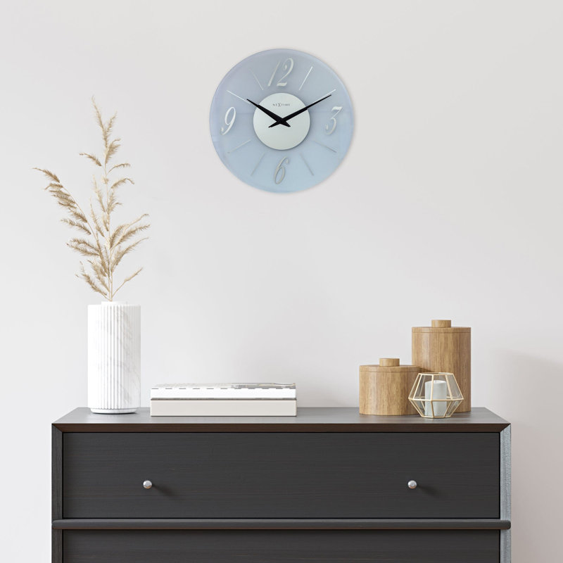 Citybeat Glass Wall Clock