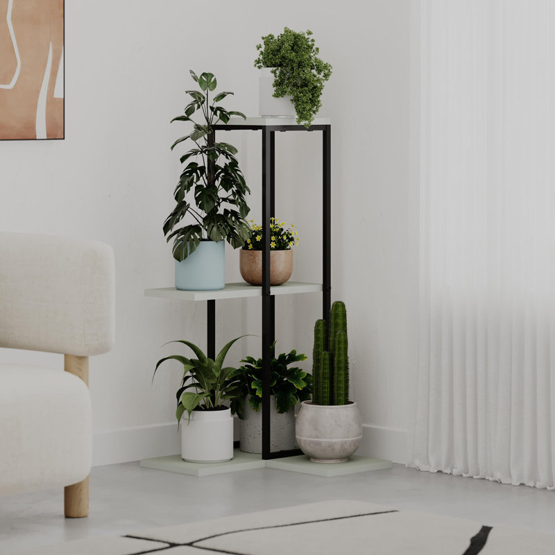 Plant Stand - Set of 6, Green