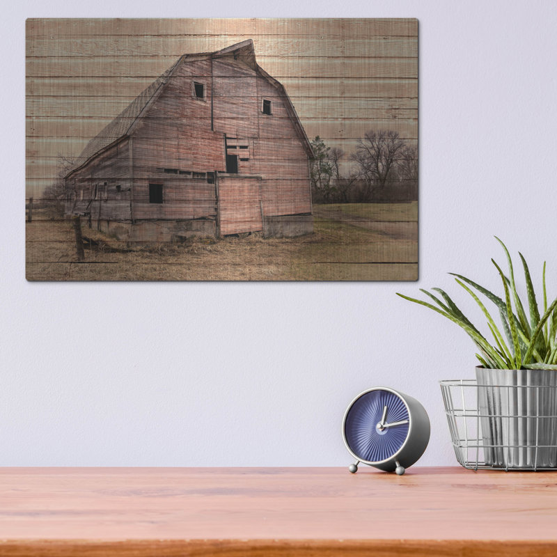 «Lost Farmstead On The Prairie 077» par Gordon Semmens, H 12 po x l 16 po