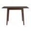 Table de salle à manger extensible de 29 à 45 po pour 4 personnes, table de cuisine pliante avec pieds en bois d'hévéa, table de salle à manger peu encombrante pour le salon, la cuisine, la salle à manger et le petit espace (table seulement)-288763341