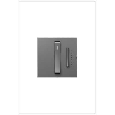 Adorne® Whisper 700W Tru-Universal Single Pole and 3-Way Dimmer with Microban