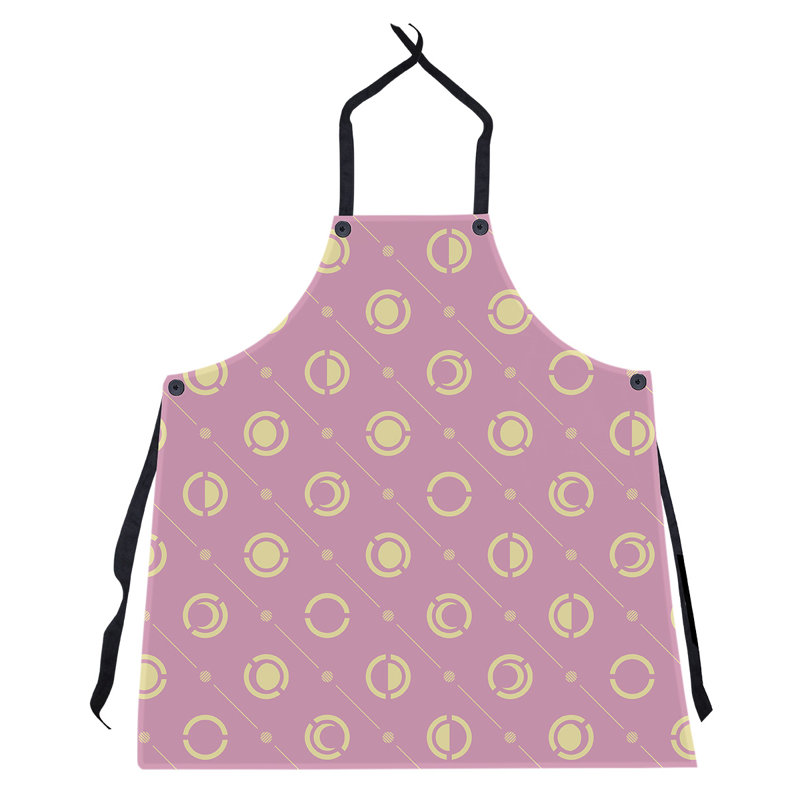 Skeffingt Bib Apron, Pink/Yellow