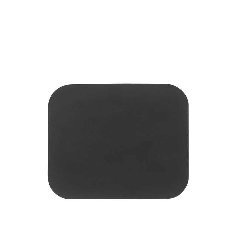 Graphic Image Mouse Pad, Leather,, Black/Taupe