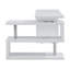 Bureau en coin Y / multifonctionnel avec tablettes Yates