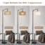 Lampe sur pied traditionnelle 72,8 po Wardie-418304982