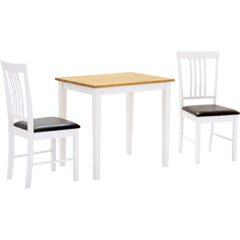 Rose Rubberwood Solid Wood Dining Set