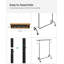 150cm Rolling Clothing Rack