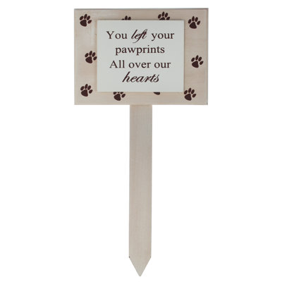 Duren Wood Animals Memorial Plaque