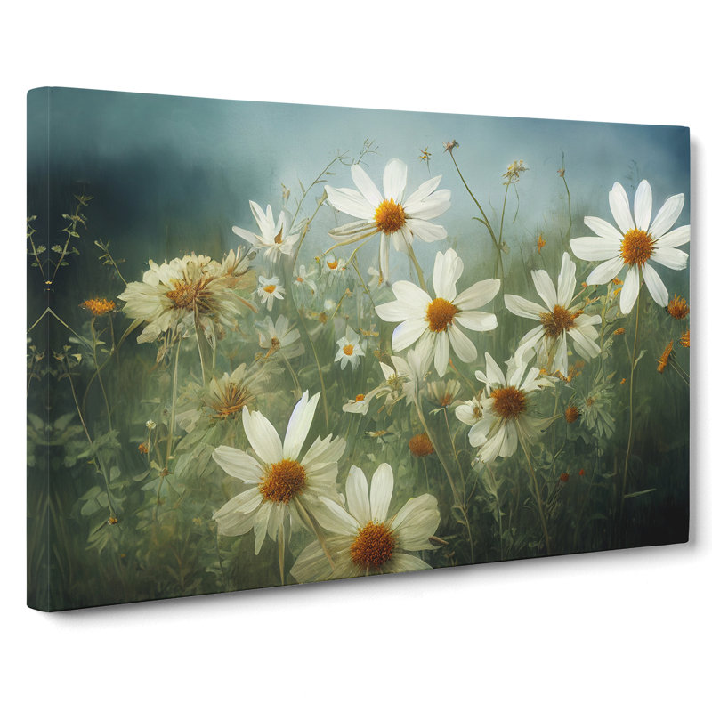 Superb Wildflowers Floral - Wrapped Canvas, 50cm H x 76cm W x 3cm D
