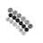 Monochrome 18 Piece Porcelain China Dinnerware Set - Service for 6-53392655