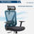 Laporchia Polyester Blend Office Chair with Headrest