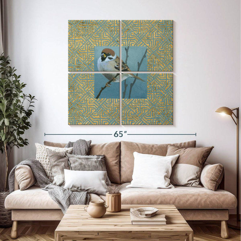 Brampt The Sparrow, 45" H x 45" W