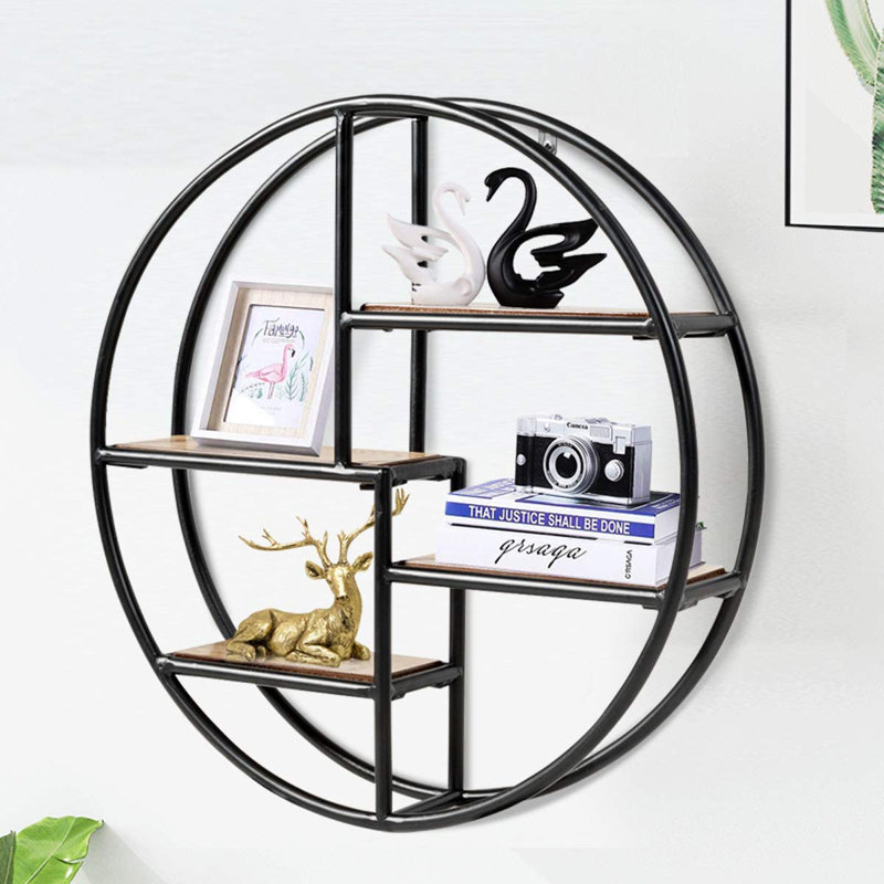 Petersburg 4 Piece Circle Accent Shelf