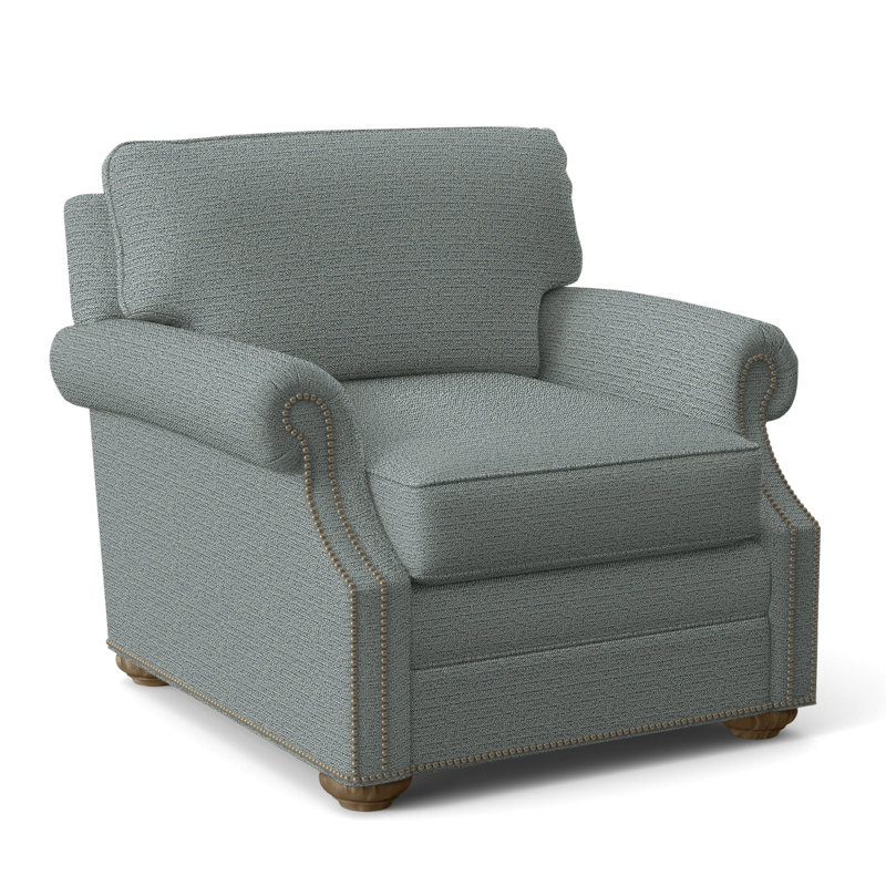 Gutherly Armchair, No, Tuck Cobalt, Navajo