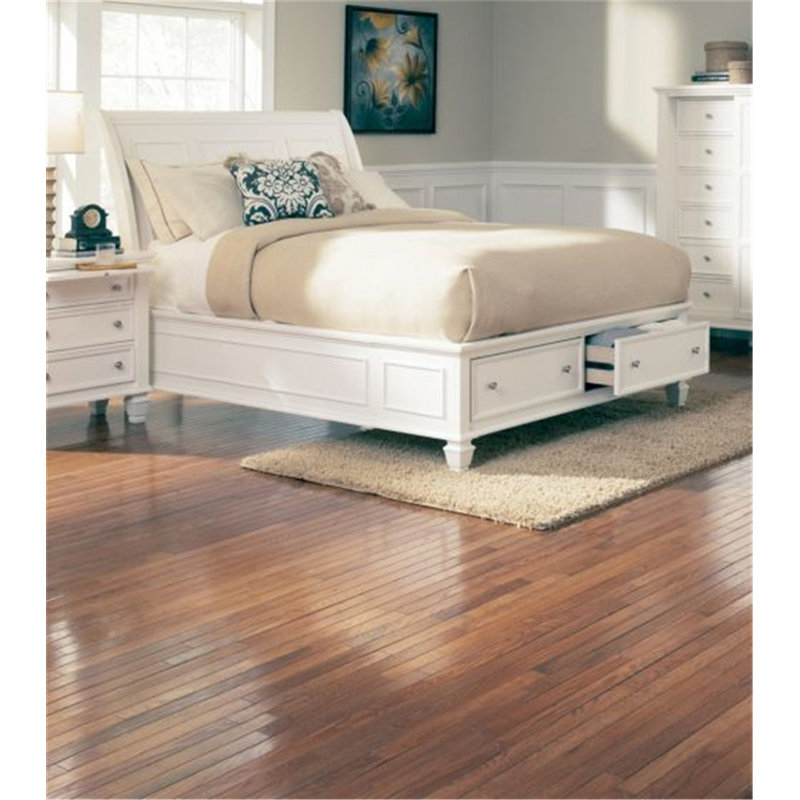 Ames Drawer Standard, White, Queen
