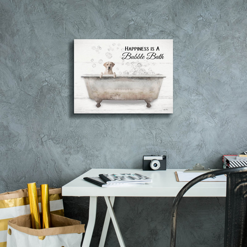 "Bain moussant" par Lori Deiter, H 12 po x l 16 po x P 0,75 po