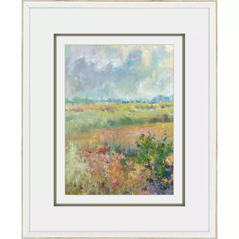 Sarah Lang Pastel Spring Landscape Canvas Wall Art Set