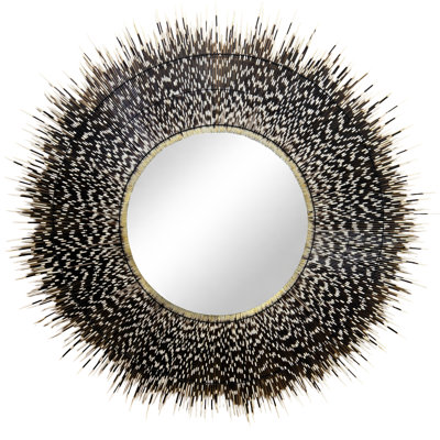 Extra Large Porcupine Quill Mirror
