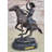 Tomasi Bronze Metal Statue Sculpture Figure On Marble Base - Ranger Western Cowboy