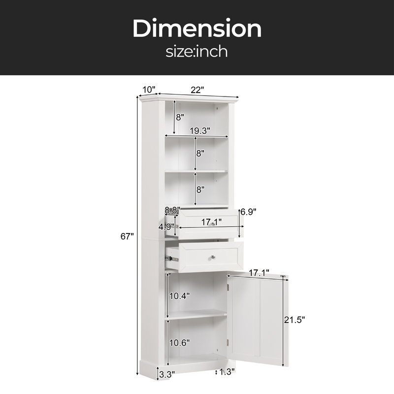 Armoire de salle de bain Miketa