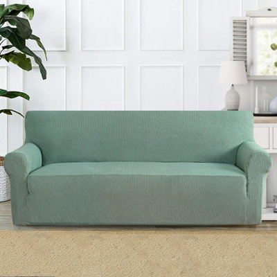 Fabric Box Cushion Sofa Slipcover