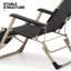 Chaise longue noire