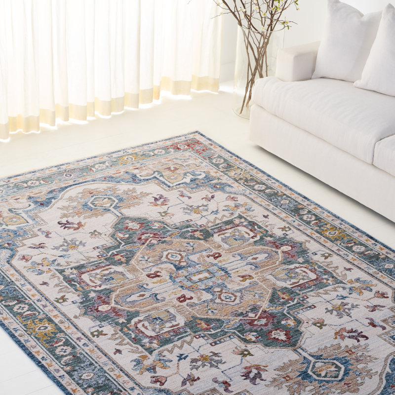 Lauren Ralph Lauren 1422 Performance Oriental Rug, Rectangle 8' x 10'