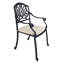 Premium 4 - Person Patio Dining Set with Round Table , Cushions Included