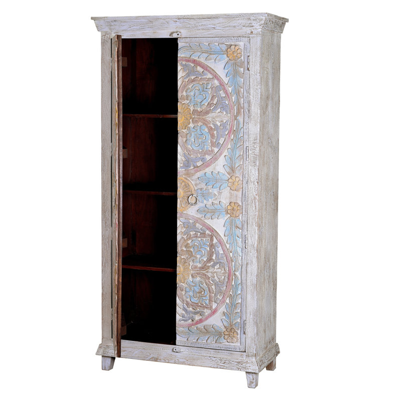 Amabel 2 Door Solid Wood Wardrobe