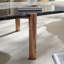 Tables basses d'appoint en faux marbre avec pieds en métal pour le bureau à domicile