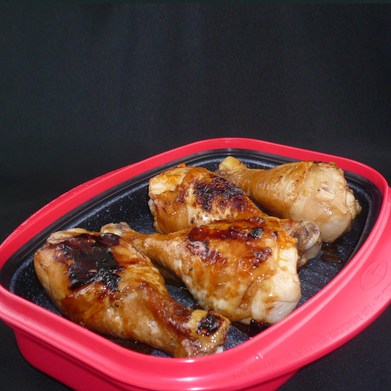 10'' Non-Stick Grill Pan / Griddle Set, Red