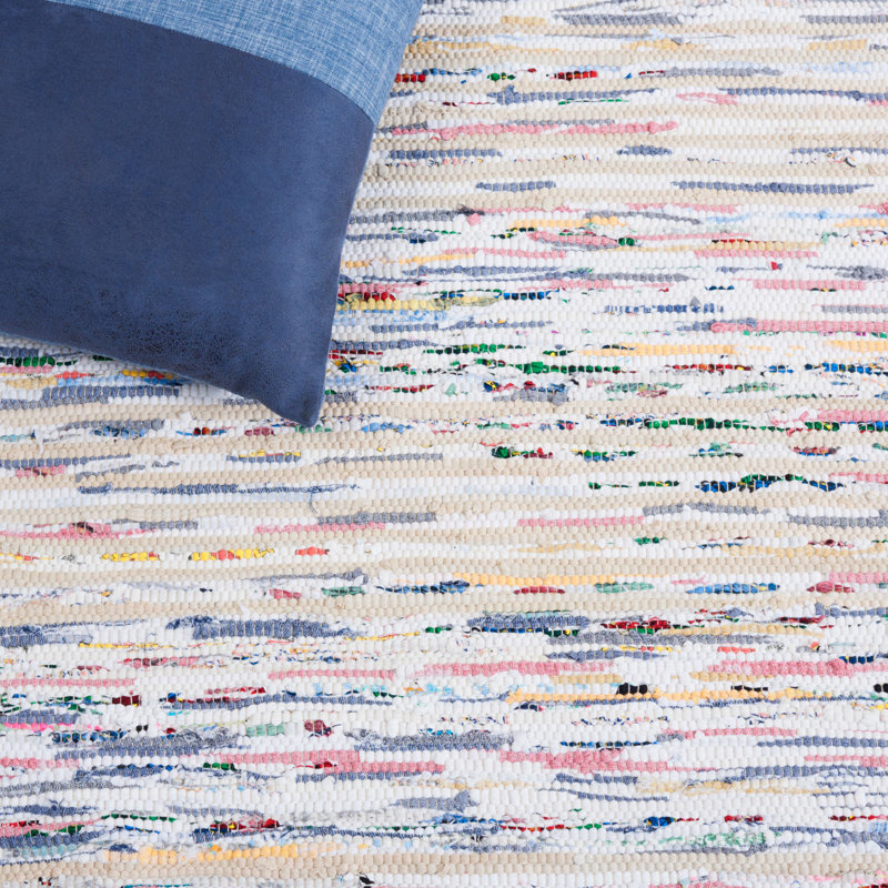 Montauk Hand Woven Performance Striped Rug, Rectangle 3' x 5'