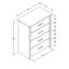 4 Drawer White Dresser, Modern Bedroom Storage Cabinet with Smooth Slides for Clothes, Linens & Home Essentials