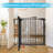 Demetia Pressure Mounted Pet Gate With Door-235894022