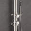 70 in. H Stainless Steel Wall Mounted Outdoor Shower-136268050